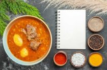 Рецепт вкусного супа гуляша из свинины с простым пошаговым приготовлением