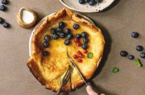 Вкусная творожная запеканка с черникой для духовки пошаговый рецепт