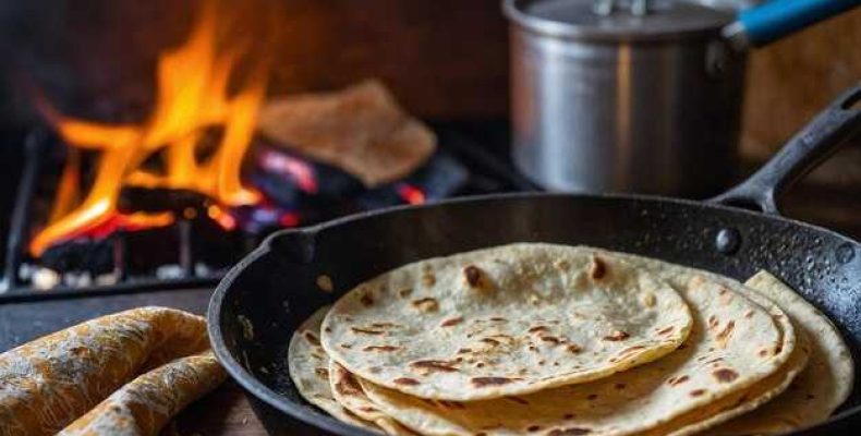 Как приготовить вкусную лепешку на сковороде простым и быстрым способом