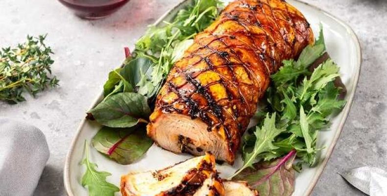 Вкусный запеченный куриный рулет в духовке как приготовить дома пошаговый рецепт