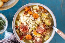 Вкусный суп гороховый с ребрышками и картошкой пошаговый рецепт с фото