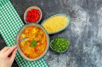 Как приготовить вкусный суп харчо с курицей и рисом по простому рецепту