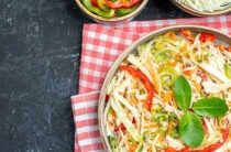 Вкусный рецепт фунчозы с овощами без мяса — простое и полезное блюдо