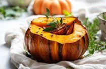 Вкусный рецепт тыквы с индейкой в духовке — легко и полезно!